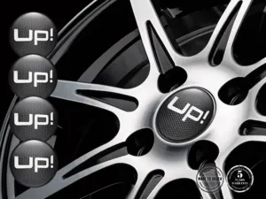 VW Car Rim Decal Logo Luxury Silicone Badges